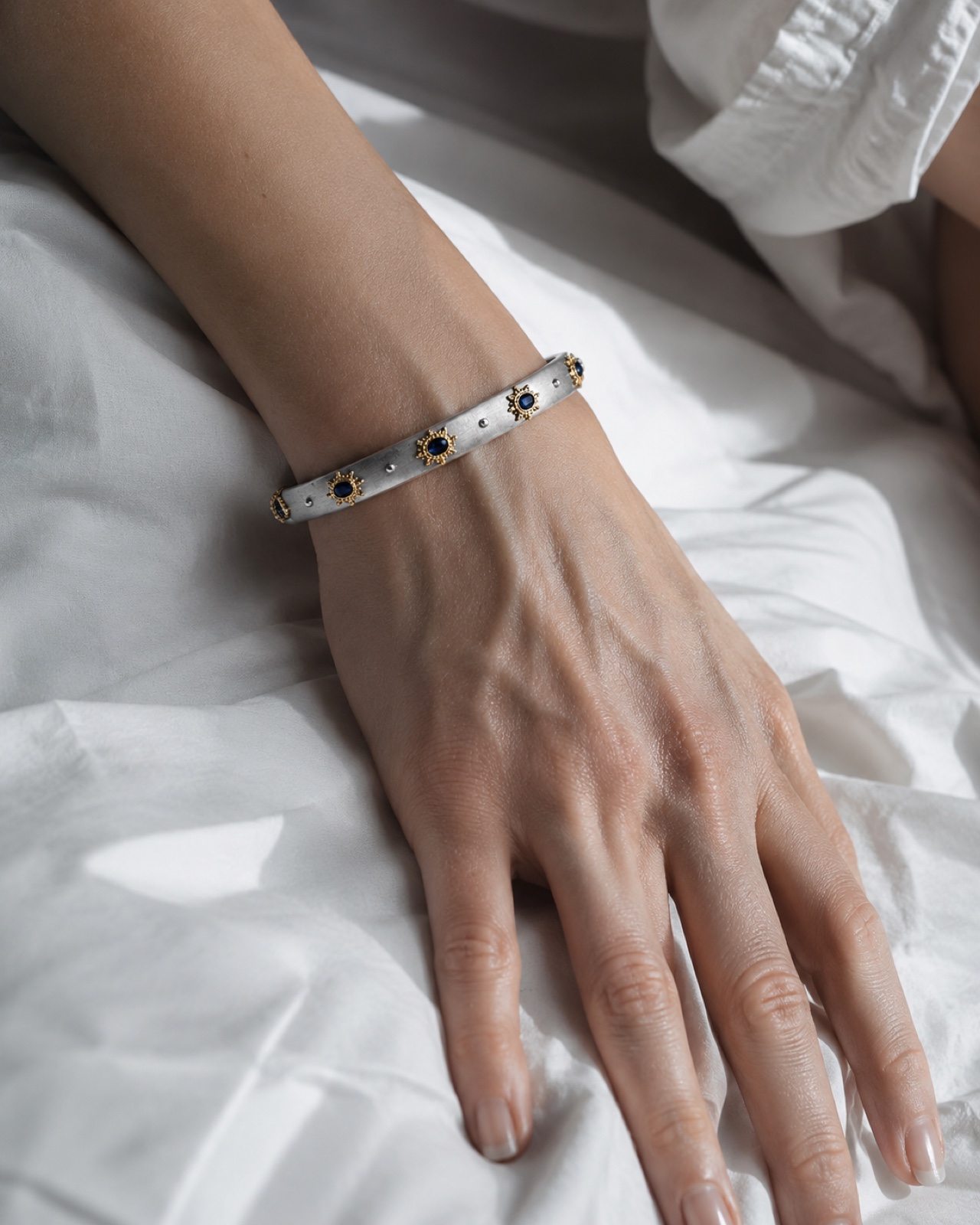 Sapphire Cuff